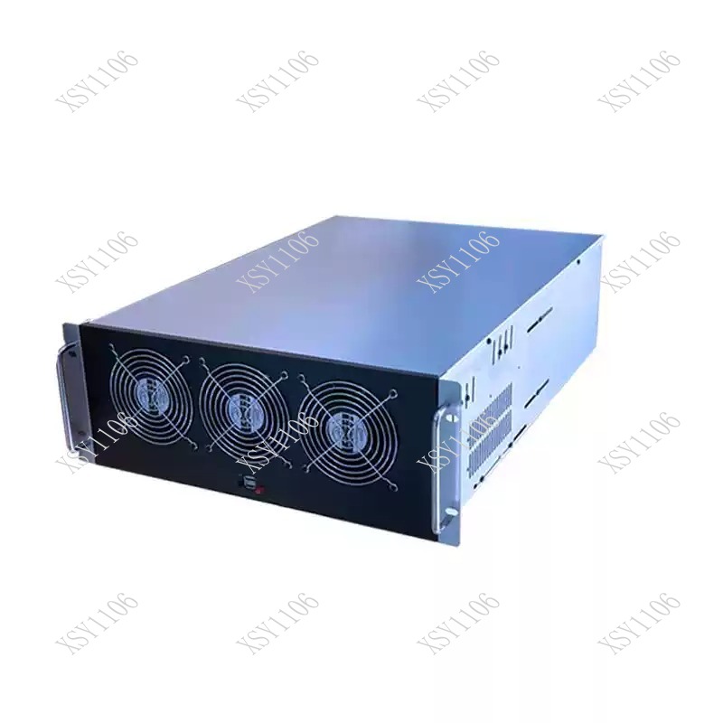 8 Gpu 4U Server Chassis - هيكل تحكم صناعي 4U ATX لـ