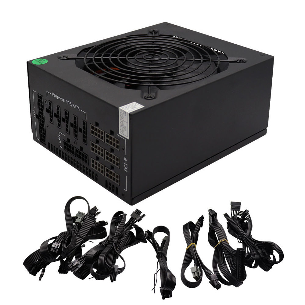 2000W Atx Mining Power Supply - جهاز إمداد طاقة كامل طراز ATX