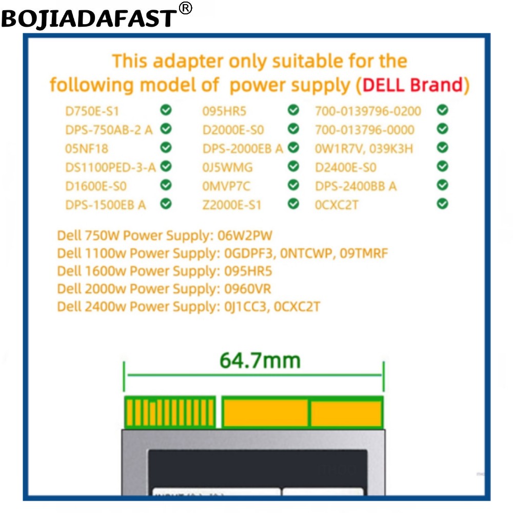 لوحة توزيع طاقة للخوادم بـ 12  - مراجعة 2400W Server Psu Breakout Board وسعره