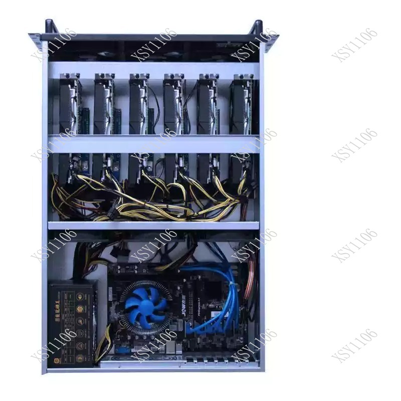 هيكل تحكم صناعي 4U ATX لـ 6/8  - مراجعة 8 Gpu 4U Server Chassis وسعره