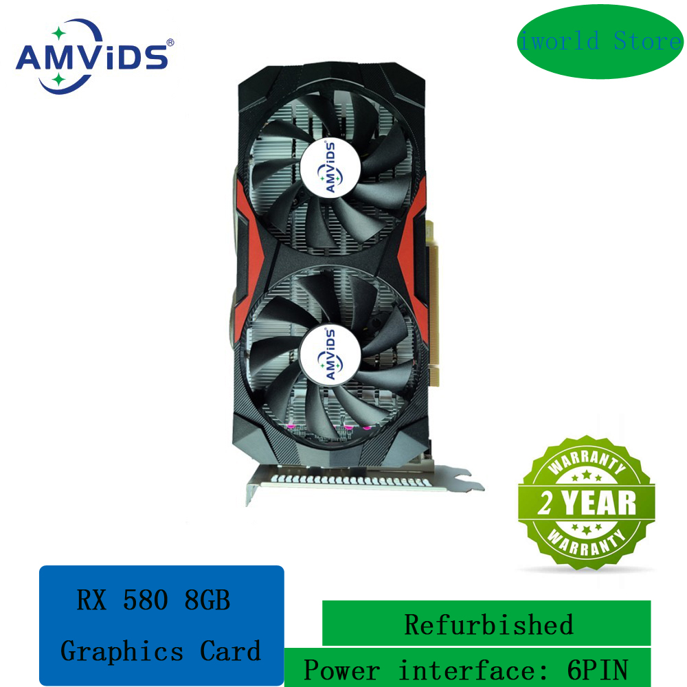بطاقة رسومات RX 580 سعة 8 جيجا - مراجعة Rx 580 8Gb 2048Sp Gpu وسعره