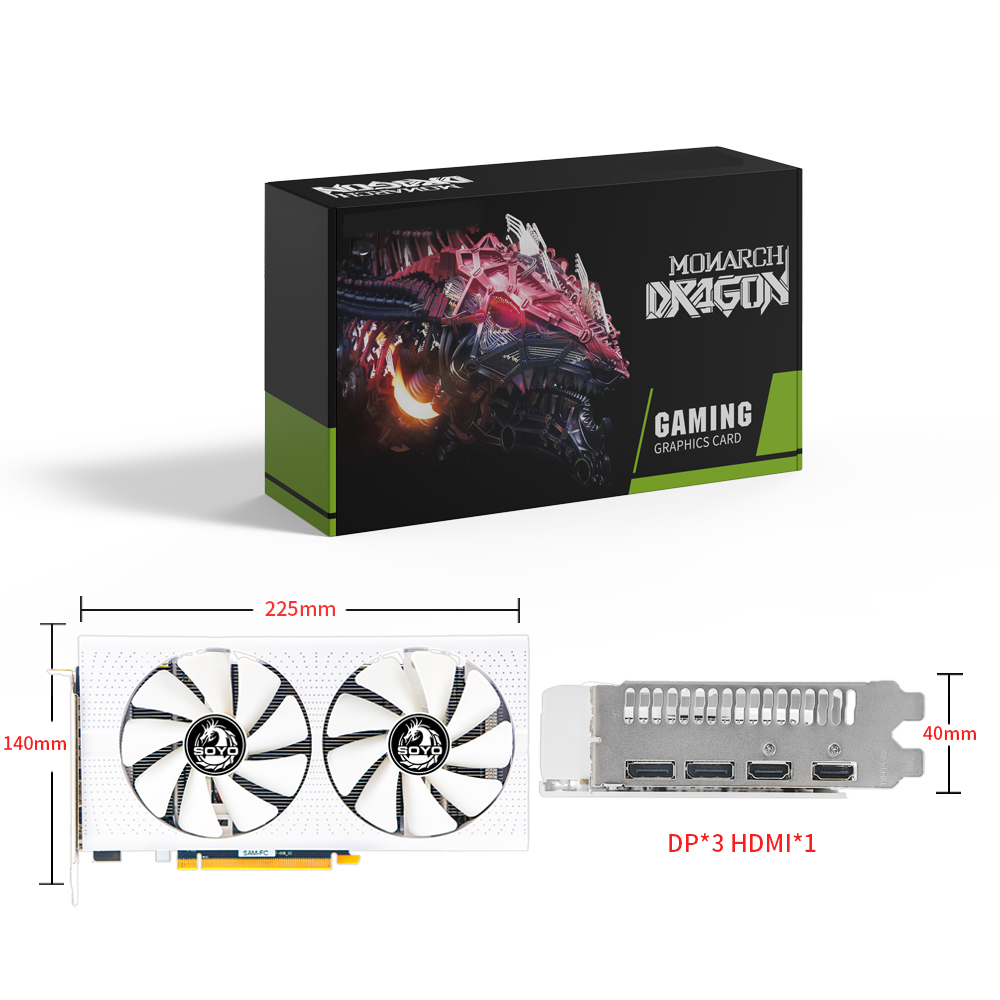 بطاقة رسومات SOYO AMD Radeon R - مراجعة Rx 580 8Gb 2048Sp Gpu وسعره