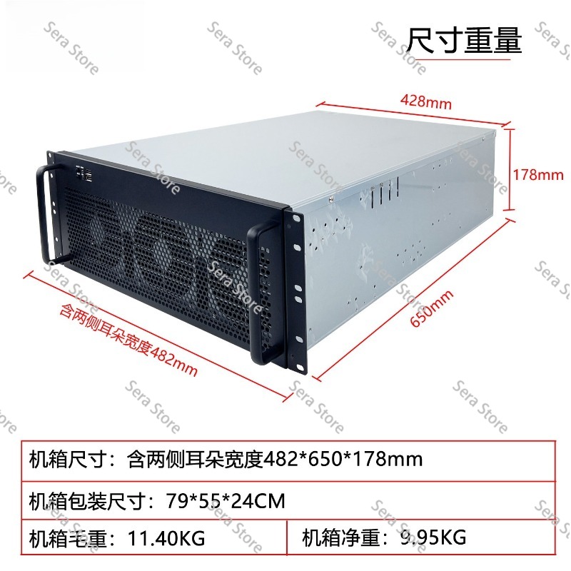 هيكل 4U متعدد بطاقات الرسومات، - مراجعة 8 Gpu 4U Server Chassis وسعره